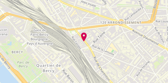Plan de Matmut Assurances, 252 Rue de Charenton, 75012 Paris