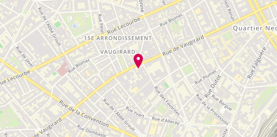 Plan de Caisse d'Epargne Paris Vaugirard, 273-277 Rue de Vaugirard, 75015 Paris