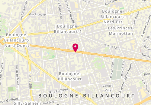 Plan de Mma, 85 Reine, 92100 Boulogne-Billancourt