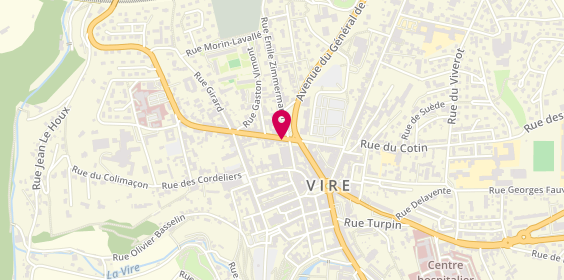 Plan de AVIVA CAILLOT Bertrand, Vire 21 Rue Aignaux, 14500 Vire-Normandie