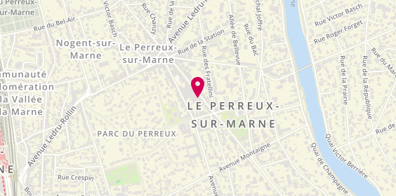 Plan de Matmut, 113 avenue du Général de Gaulle, 94170 Le Perreux-sur-Marne