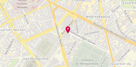 Plan de Humanis Prevoyance, 29 Boulevard Edgar Quinet, 75014 Paris