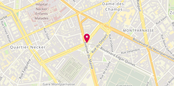 Plan de Groupe VYV, Tour Montparnasse 33 Avenue Maine, 75015 Paris