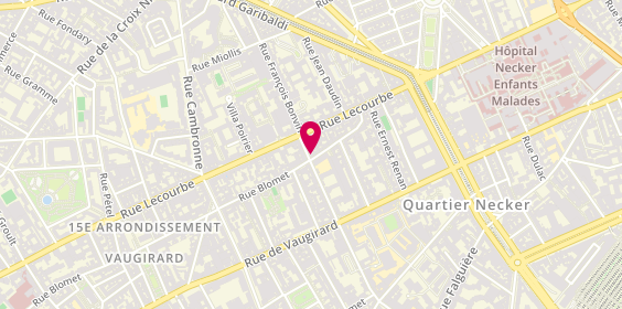 Plan de Allianz, 7 Rue des Volontaires, 75015 Paris