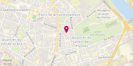 Plan de Allianz Assurance PARIS MONGE - Benjamin HELBERT, 9 Rue de Quatrefages, 75005 Paris
