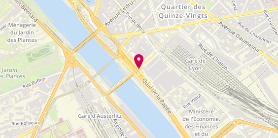 Plan de Groupe Mutualiste RATP - Espace d'Accueil, 62 Quai de la Rapee, 75012 Paris
