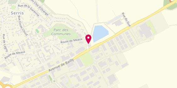 Plan de Agence MACSF, 1 Rue de la Fontaine, 77700 Serris