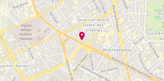Plan de Caisse d'Epargne Paris Montparnasse, 57 Boulevard du Montparnasse, 75006 Paris