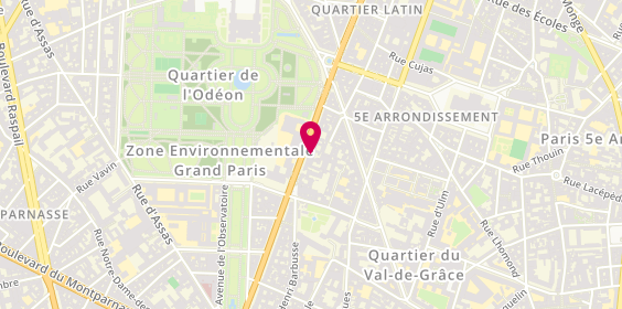 Plan de Matmut, 89 Boulevard Saint-Michel, 75005 Paris