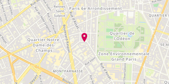 Plan de Mutuelle Saint-Martin, 3 Duguay Trouin, 75006 Paris