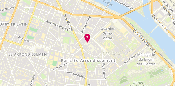 Plan de AXA Raphaëlle VERGNES Angent Général, Bâtiment B 51 Card Lemoine, 75005 Paris