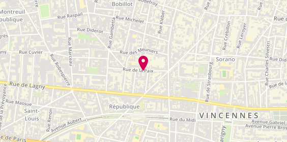 Plan de Mutuelle Interp Les Ménages Prévoyants, 11 Rue Paix, 94300 Vincennes