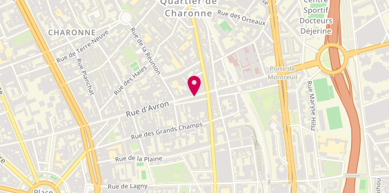 Plan de Maaf Assurances Sa, 84 Rue d'Avron, 75020 Paris