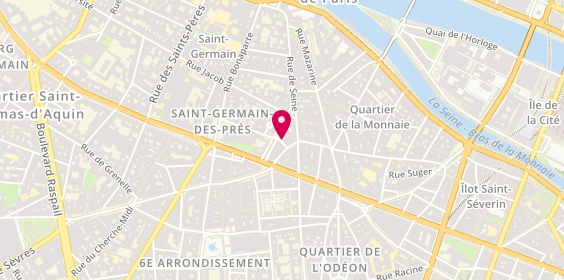 Plan de AXA Assurance et Banque de Tilly - Guinebertiere, 4 Rue de Bourbon le Château, 75006 Paris