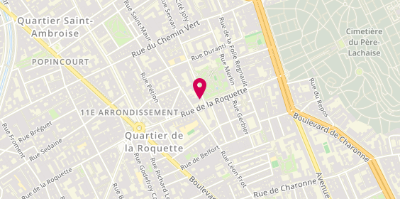 Plan de Abeille Assurances - Paris Saint Maur, 1 Rue Servan, 75011 Paris
