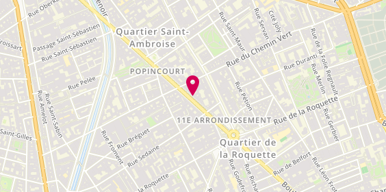 Plan de Gan, 95 Boulevard Voltaire, 75011 Paris