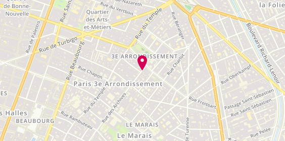 Plan de Allianz, 92 Rue des Archives, 75003 Paris