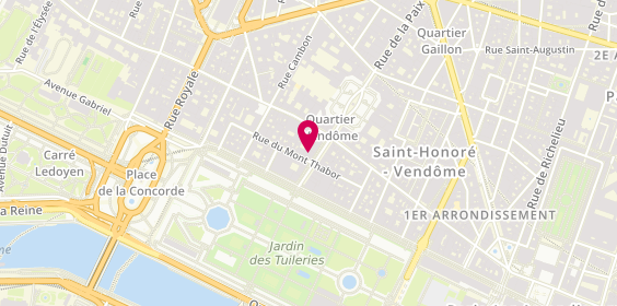 Plan de Agence SwissLife Paris - Marc BENSIGNOR, 5 Rue de Castiglione, 75001 Paris