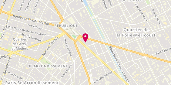 Plan de Groupama, 7 Boulevard Voltaire, 75011 Paris