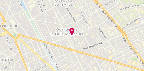 Plan de Groupe Dayane Assuran, 55 Jean Pierre Timbaud, 75011 Paris