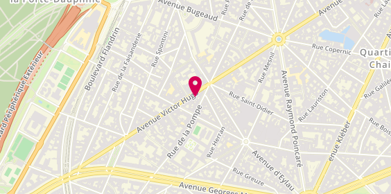 Plan de MAAF Assurances PARIS VICTOR HUGO 16e, 139 avenue Victor Hugo, 75116 Paris