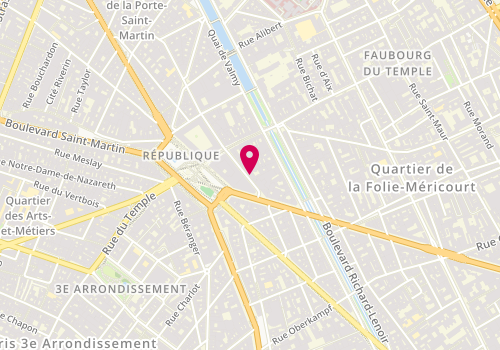 Plan de MNT, 50 Ter Rue de Malte, 75011 Paris
