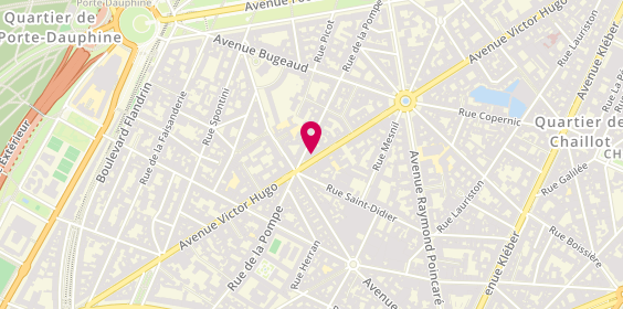 Plan de Caisse d'Epargne, 118 avenue Victor Hugo, 75016 Paris