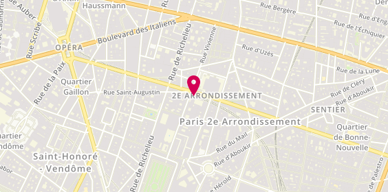 Plan de Agence France Presse, 13 place de la Bourse, 75002 Paris