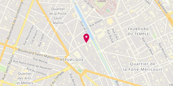 Plan de Lamie Mutuelle, 18 Léon Jouhaux, 75010 Paris