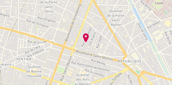 Plan de Mgéfi, 6 Rue Bouchardon, 75010 Paris