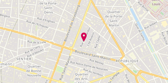 Plan de MFP Retraite, 6 Bouchardon, 75010 Paris