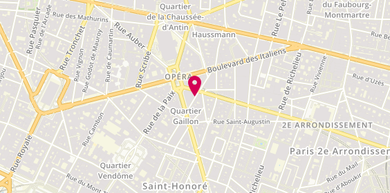Plan de Roederer, 19 Rue Louis le Grand, 75002 Paris