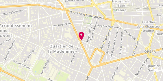 Plan de Viasanté, 14-16 Boulevard Malesherbes, 75008 Paris