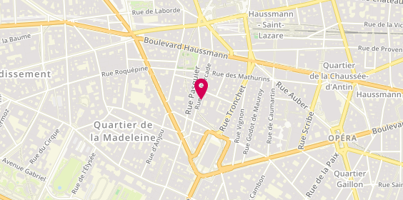 Plan de MCEN, 22 Rue de l'Arcade, 75008 Paris