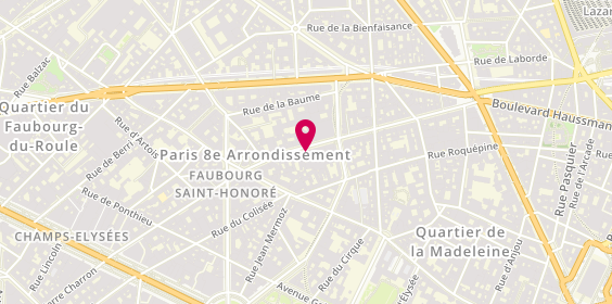 Plan de CAMCA Caisse d'Assurances Mutuelles du Crédit Agricole, 53 Rue la Boétie, 75008 Paris