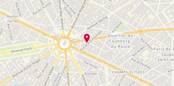 Plan de AXA Assurance GILLES WOOG, 43 avenue de Friedland, 75008 Paris