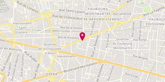 Plan de Allianz Assurance PARIS AUBRAC LAFAYETTE - BUISSON & TALANSIER, 22 Rue la Fayette, 75009 Paris