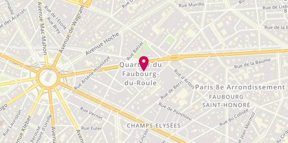 Plan de Lloyd's France, 8-10 Rue Lamennais, 75008 Paris