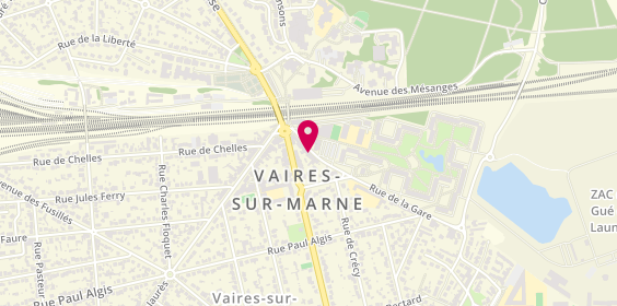 Plan de Gan Assurances, 12 Rue de la Gare, 77360 Vaires-sur-Marne