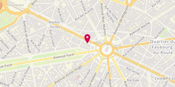 Plan de Agence Frederic Lejeune, 5 avenue de la Grande Armée, 75116 Paris