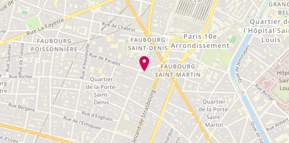 Plan de AXA Assurance Dominique LEFEVRE, 9 Rue de la Fidélité, 75010 Paris