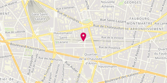 Plan de Thélem Assurances, 19 Rue de Mogador, 75009 Paris