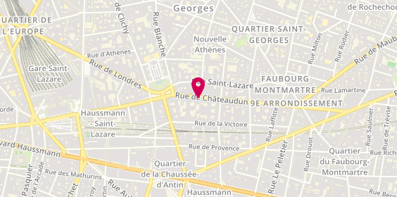 Plan de Garance la Mutuelle des Artisans, 51 Châteaudun, 75009 Paris