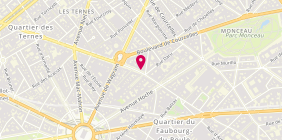 Plan de L'Etoile, 16 avenue Hoche, 75008 Paris