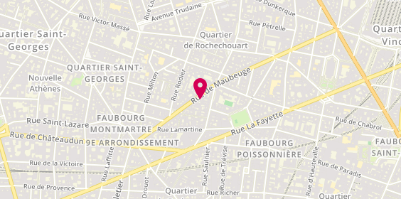 Plan de Allianz, 38 Rue de Maubeuge, 75009 Paris