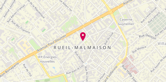 Plan de GMF Assurances RUEIL MALMAISON, 10 avenue Georges Clemenceau, 92500 Rueil-Malmaison