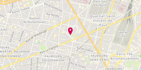 Plan de Centre Mutualiste Interprofessionnel, 1 Rue Fénelon, 75010 Paris