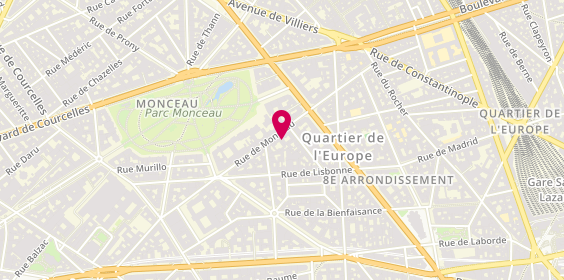 Plan de AXA Assurance Philippe METELIAN, 64 Rue de Monceau, 75008 Paris
