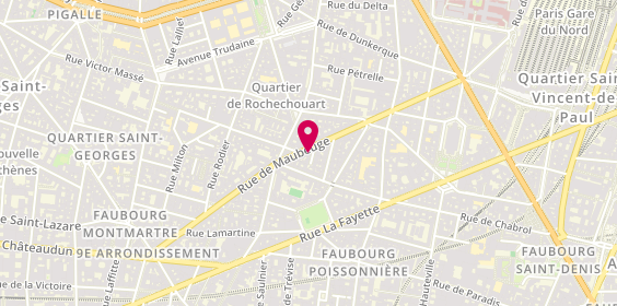 Plan de Gan Assurances Paris Victoire, 56 Rue de Maubeuge, 75009 Paris