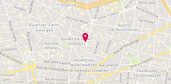 Plan de Allianz, 29 rue des Martyrs, 75009 Paris